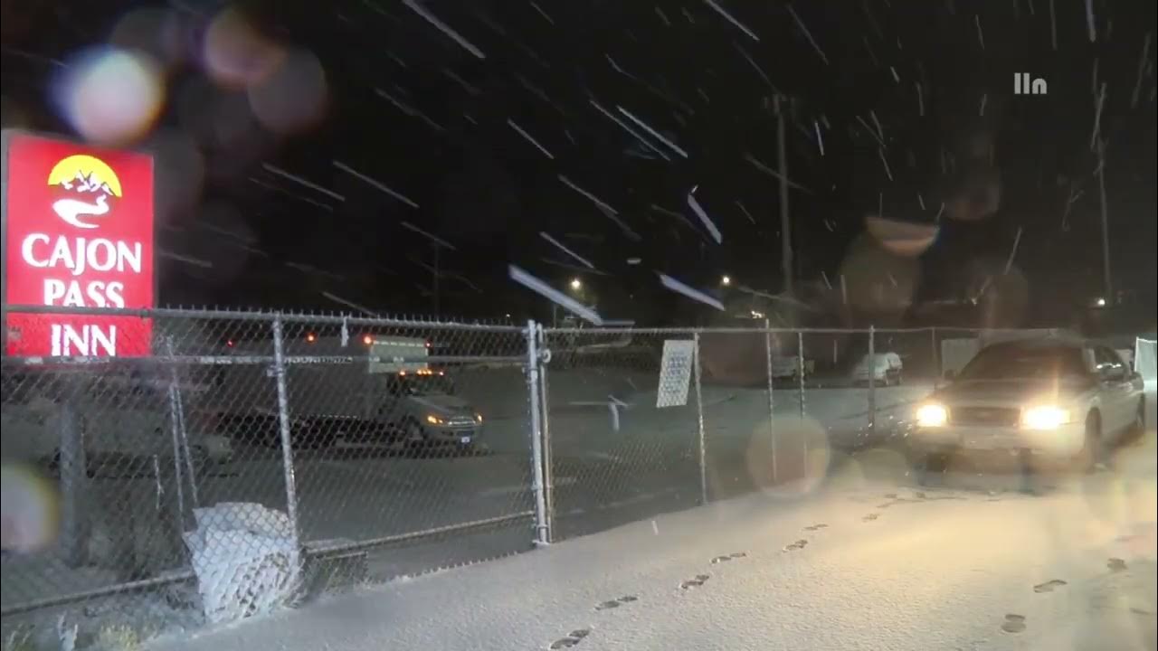 Southern California Blizzard 2023 Cajon Pass & Wrightwood, CA YouTube