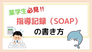 実習前薬学生必見！　指導記録（SOAP）の書き方