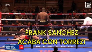 EL CUBANO FRANK SANCHEZ DESMONTA A RICHARD TORREZ EN DOS RONDAS!