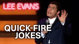 Quick-Fire Jokes From The Different Planet Tour | Lee Evans