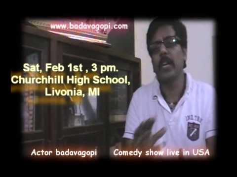 Michigan Tamil sangam presents badavagopi live in thithikkum pongal thiruvizha 2014,