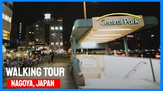 🌃 Nagoya Night Walk - Japan Walking Tour in 4K 🇯🇵
