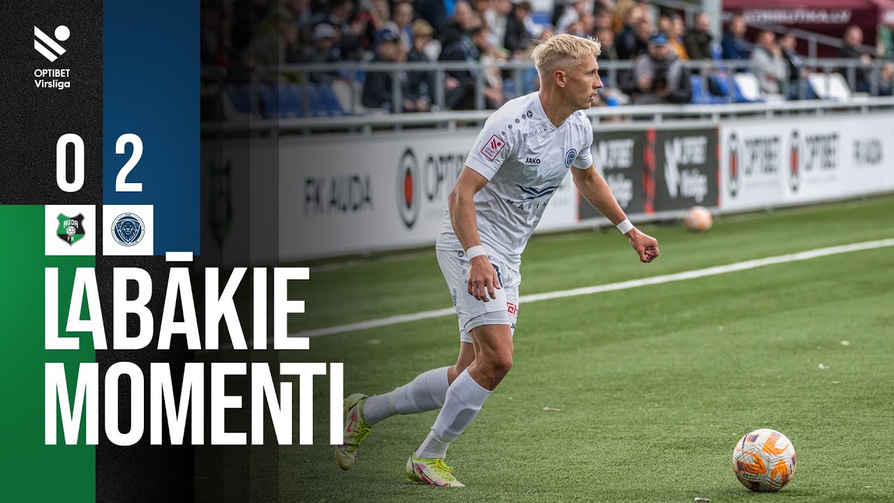 13. kārta: FK Auda 0:2 Riga FC (Labākie momenti) - YouTube