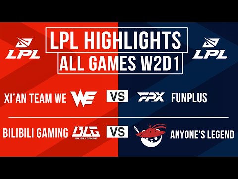 LPL Highlights ALL GAMES Week 2 Day 1 | LPL Spring 2024