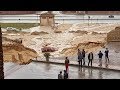 فيضان القاهرة مصر /أمطار غزيرة وعواصف في مص