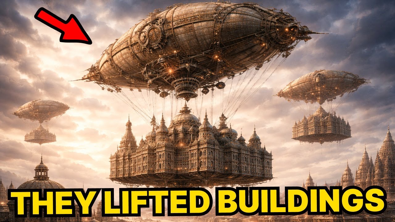Tartaria's Airships That Lifted Buildings Into Place