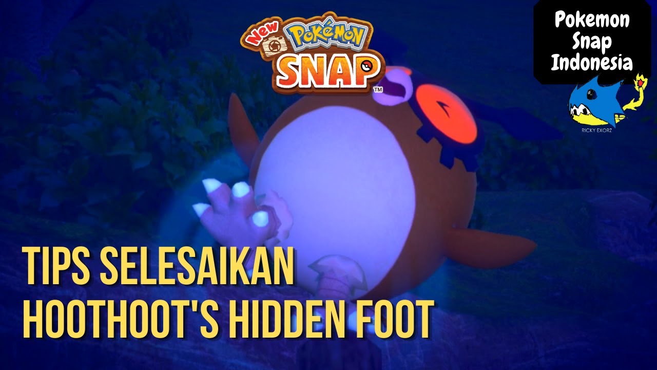 Cara Selesaikan Misi " Hoothoot Hidden Foot " Pokemon Snap Indonesia