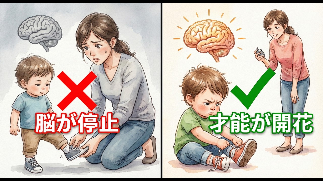 3歳〜6歳が勝負！賢い子は「失敗」から育つ。親が知るべき10秒ルール