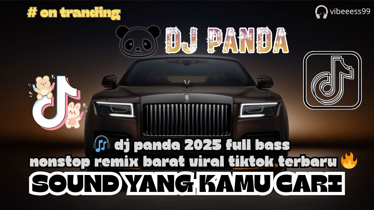 Panda Remix Rba 🎧 DJ PANDA 2025 FULL BASS NONSTOP REMIX BARAT VIRAL TIKTOK TERBARU 🔥 ...