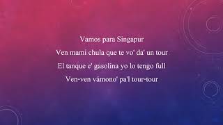 El Alfa -Singapur (Letra\/Lyrics)