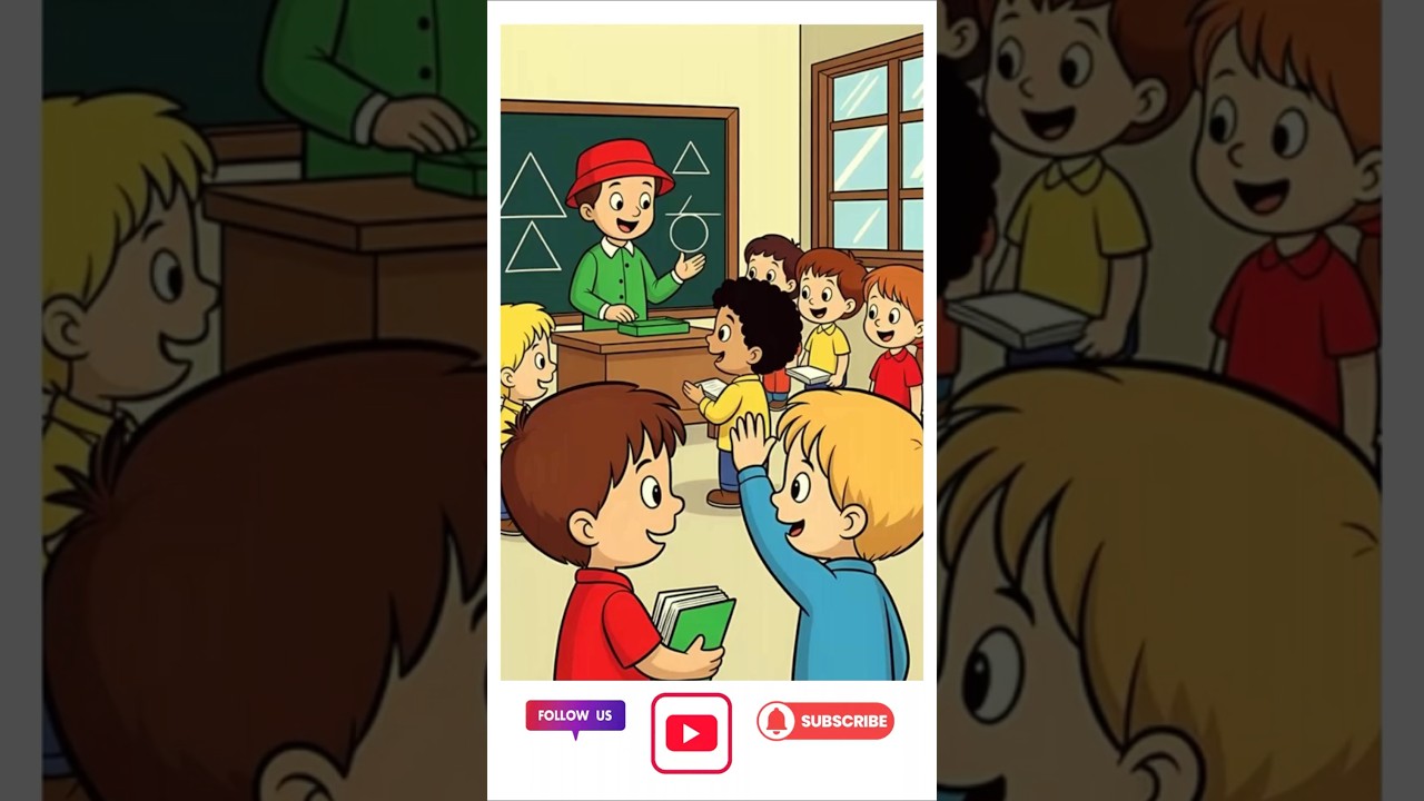 Happy School Moments: Cartoon Fun 🤣🏫