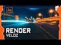 🤯 Como AUMENTAR la VELOCIDAD del RENDER en After Effects - Media Encoder, BG Render y AfterCodecs