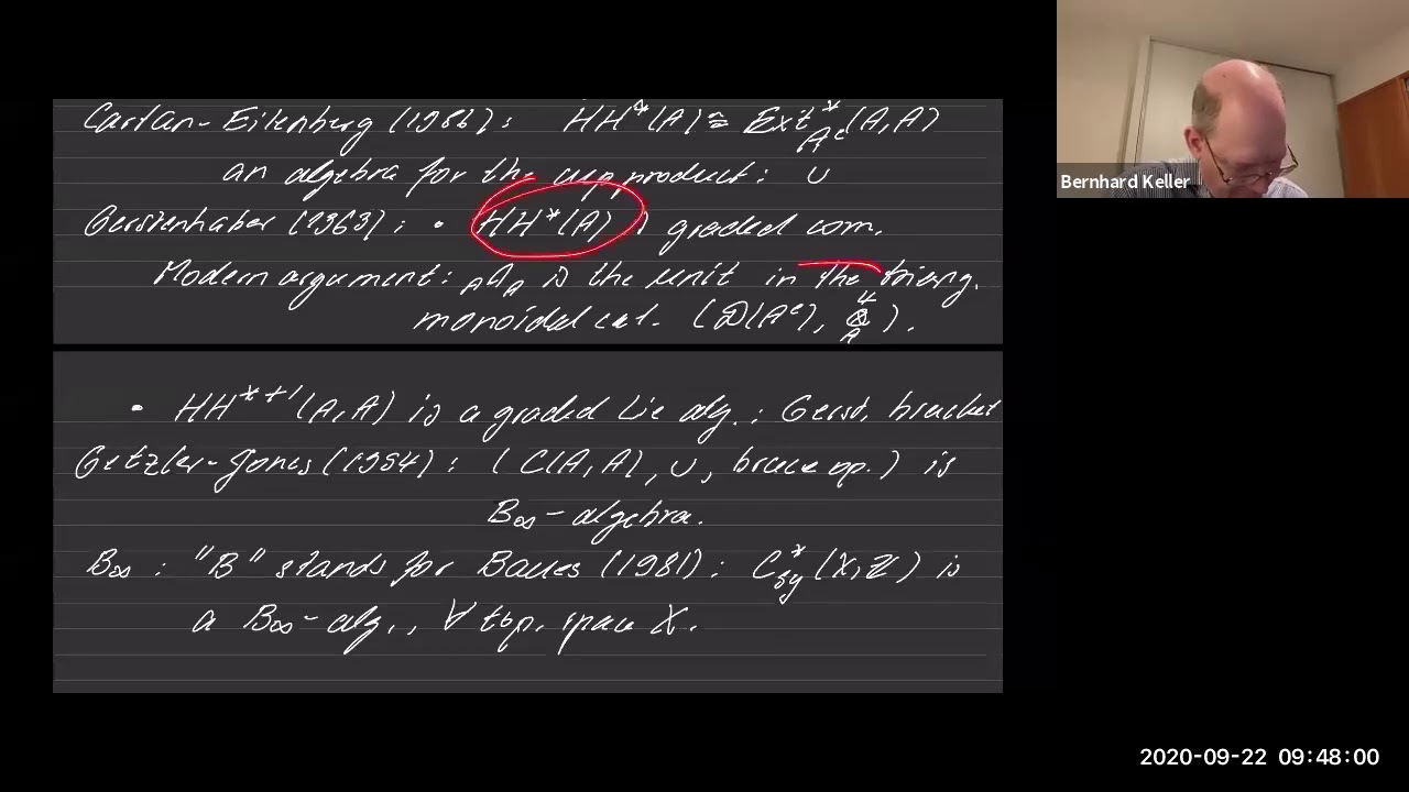 Bernhard Keller - Tate-Hochschild cohomology, the singularity category and applications