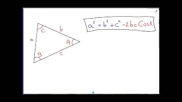 Cosine Rule - Finding a Missing Side