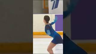 A figure skating moment that sounds FAKE but is actually true #figurekating #shorts