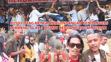 RUSDY OYAG MENGHADIRI UNDANGAN KENDANGERS LEMBANG MINANGKALA YG KE 3 DISMBT DENGAN SANGAT MERIAH