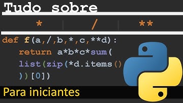Tudo sobre *args, **kwargs, *, / , **, _ em funções/métodos - Python