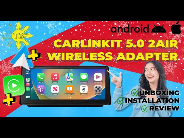 Carlinkit 5.0 (2Air) - Wireless Carplay and Android Auto, Mobile