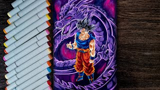 Drawing Goku Surpassing Your Limits | Dragon Ball Super