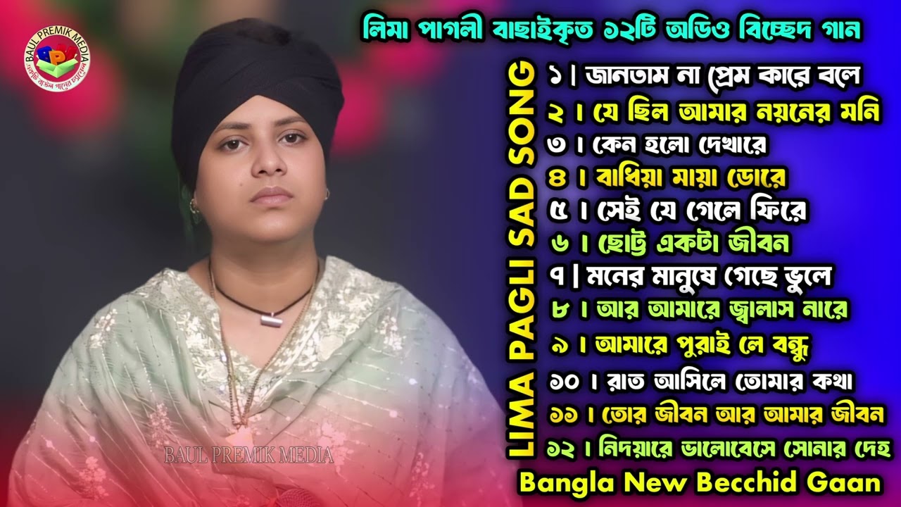 অন্তর পোড়া বিচ্ছেদ গান😭বাছাইকৃত অডিও বিচ্ছেদ গান😭Lima Pagli😭Audio MP3 Album😭Treding Song  2025