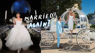 Planning a Disney Fairytale Wedding ✨ Our 2nd Wedding!