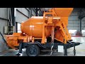 Concrete mixer pump working process pumphub163com