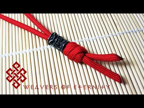 How To Tie A 2 Strand Matthew Walker Knot With Paracord 