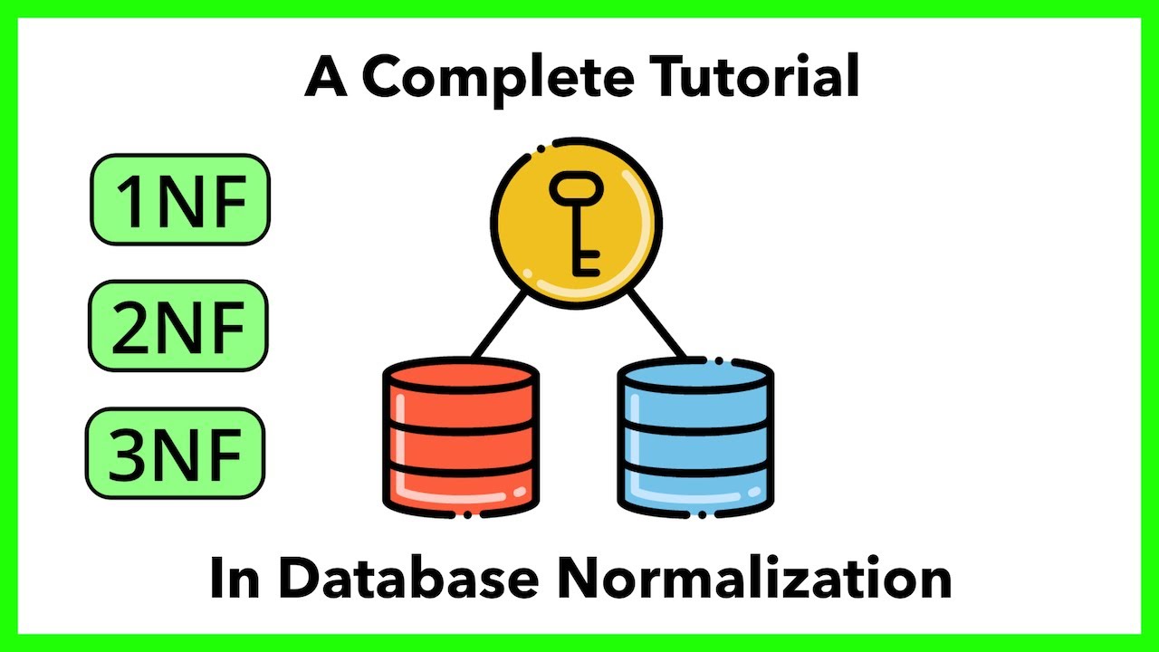 Normalization - 1NF, 2NF, 3NF and 4NF