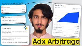  On Getting Tier One Countries Traffic I Generate 4000$ By Doing AdSense Arbitrage & Adx Arbitrage