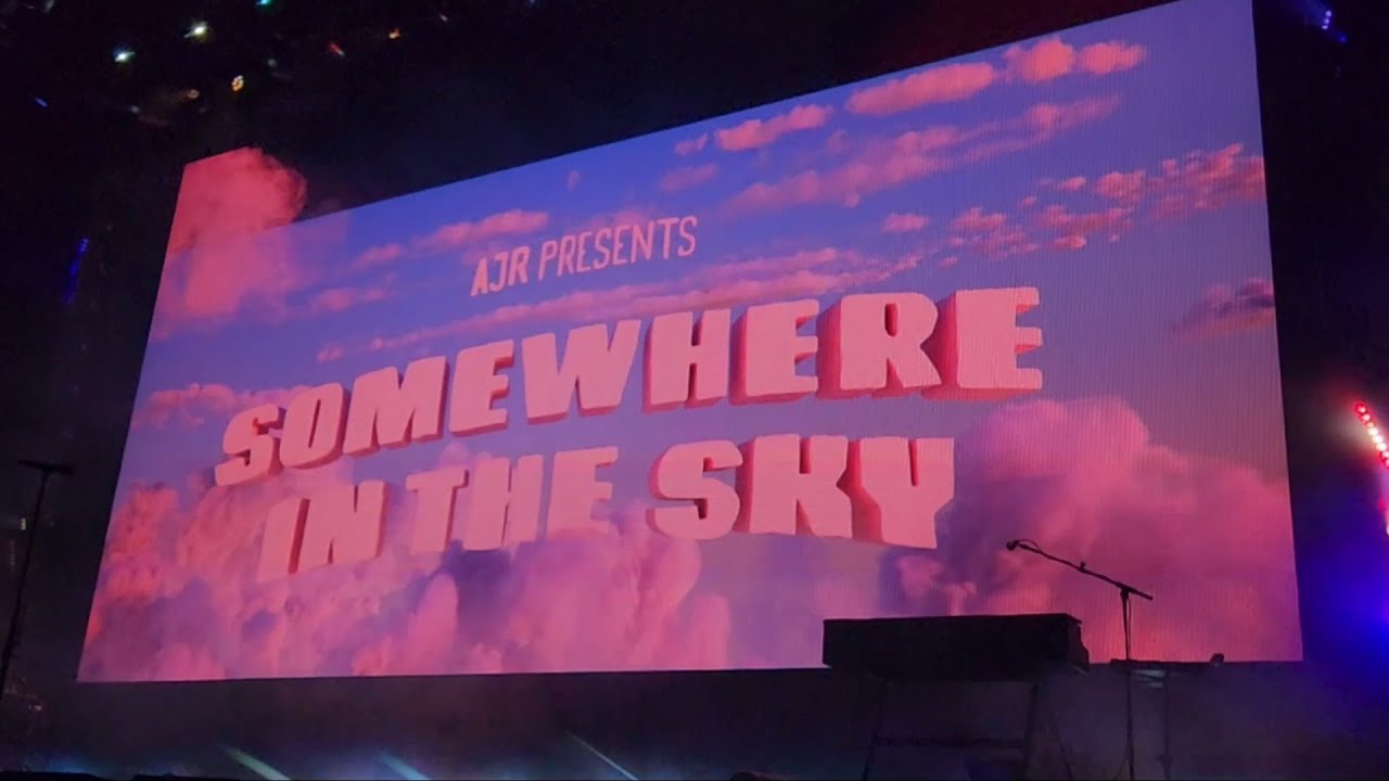 AJR Somewhere in the Sky tour Salt Lake City Barricade View 7/22/25