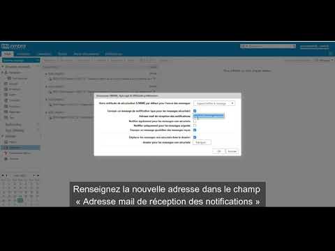 Tutoriel E-Santé Mail : Changer l'adresse mail de notification