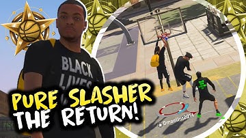 Ankle Breaker Pure Slasher Back! Contact Dunks With A Broken Build! NBA 2K20 Park