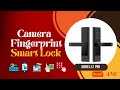 ANG Model |C1 Pro| - Tuya Wifi Remote Camera Wooden Fingerprint Password  Smart Door Lock| C1 Pro|