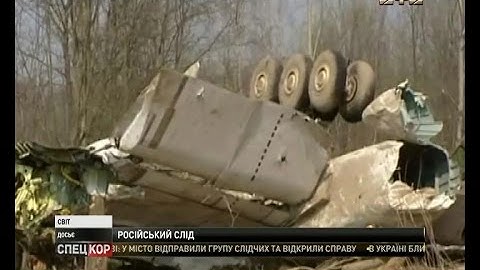 Польща офіційно звинуватила Росію в катастрофі свого літака під Смоленськом
