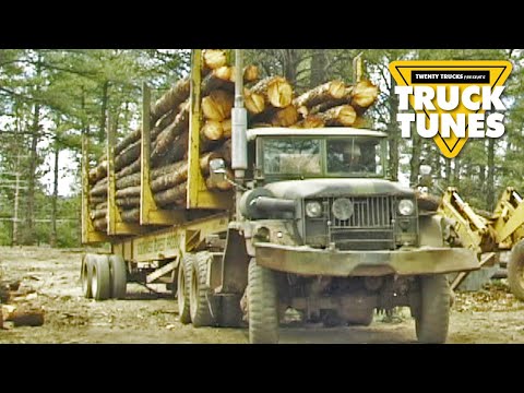 Logging Truck for Children | Truck Tunes for Kids - Logging Truck