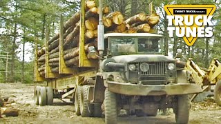 Logging Truck for Children | Truck Tunes for Kids - Logging Truck
