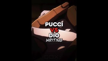 Pucci Vs DIO (Writing Wise) #anime #edit #jojo #pucci #dio #1v1 #amv #vs #writing #jjba #debate #fyp