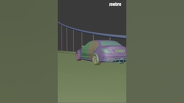 3D car animation #shortvideo #mercedes  #trendingshorts #youtubeshorts #ytshorts #blender #blender3d