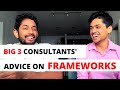 How to CRUSH consulting frameworks | Bain consultants give in-depth, live examples