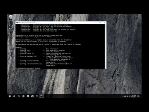 Yellow Caution Triangle, No Internet Access, on Windows Network fix.  (NETSH Reset)