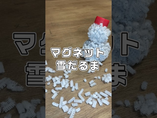 マグネット雪だるま