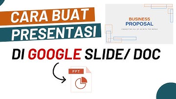 Cara Membuat PPT Di Google Slide Atau Doc Cepat Dan Mudah