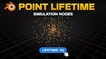 How to Set POINT LIFETIME in Blender Simulation Nodes
