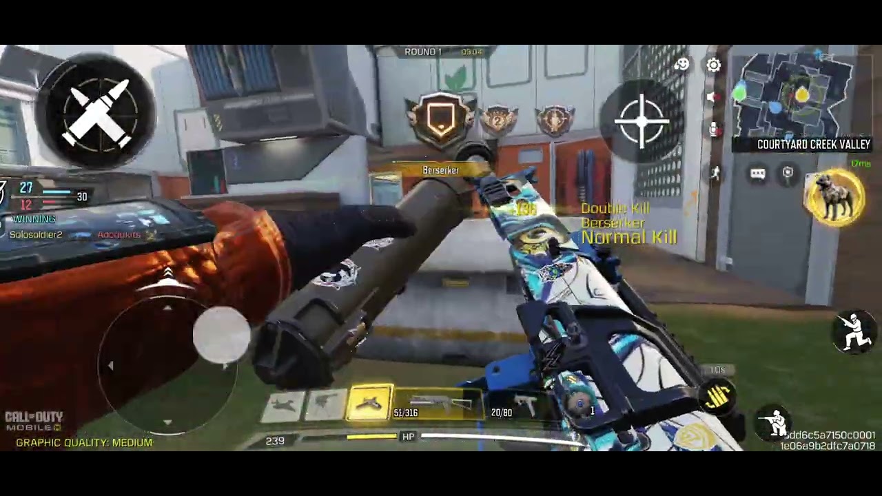 CODM 31 Kill Frontline Combine Map With PP 19 Bizon SMG Game Play 