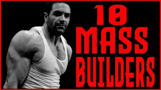 These 10 Exercises Build The Most Muscle!