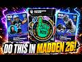 WHAT TO DO IN MUT 26! CHEAPEST TRAINING IN MUT 26 / BEST ABILITIES TO PUT ON THESE NEW FLASHBACKS!