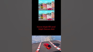 Find  Differences in 30 Seconds Challenge - Test Your IQ #iqtest   #brainteaser