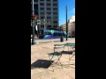 Atlanta streetcar at Woodruff Park