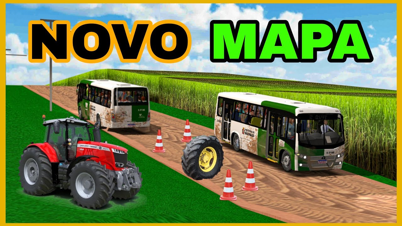 🟡proton bus simulator - mod mapa! ultra lite! super detalhado