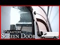 Hideaway Sliding Screen Door | FOUR SEASON VAN LIFE | EP.25